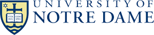 Logo of the University of Notre Dame